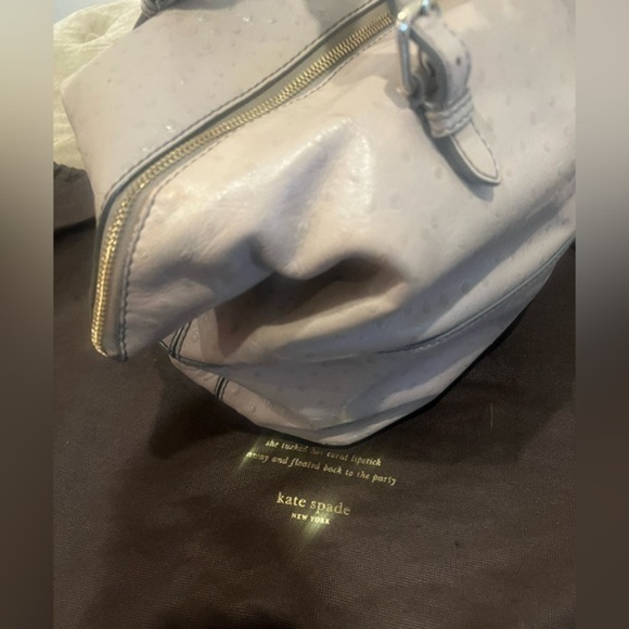 Kate Spade Portola Valley Blaine Satchel Handbag COLOR: TAUPE *****AUTHENTIC** - Picture 8 of 9